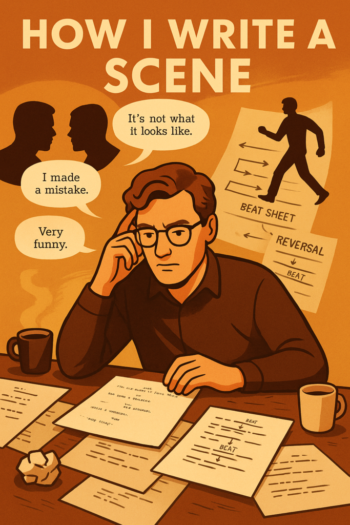 how to write a scene