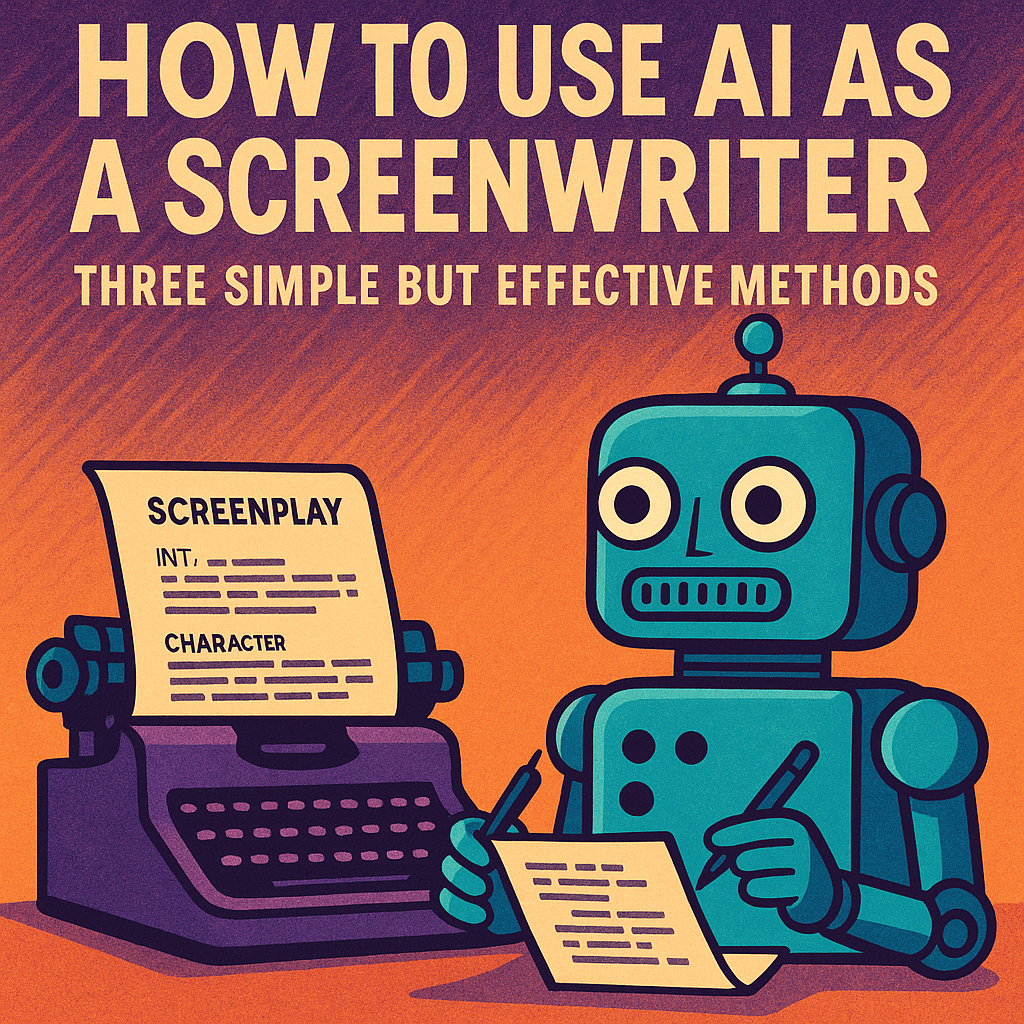 how to use AI as a screenwriter