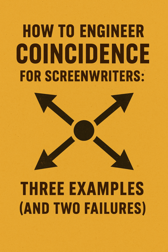 coincidence for screenwriters