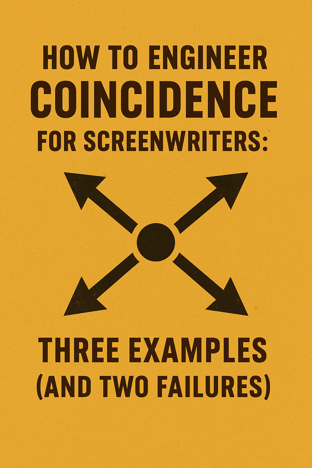 coincidence for screenwriters