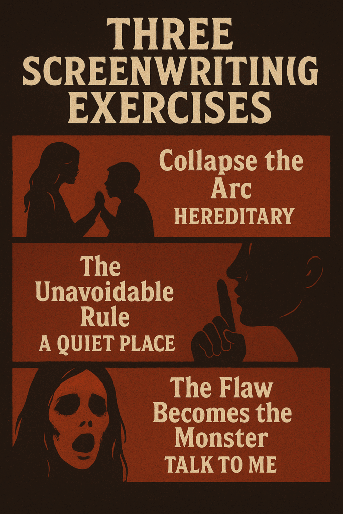 horror films for screenwriters
